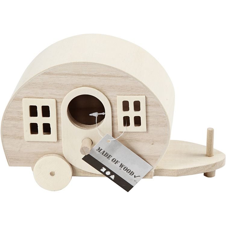 Produktbild: Creativ Company Campingwagen, Gr&ouml;&szlig;e 18x8x11 cm