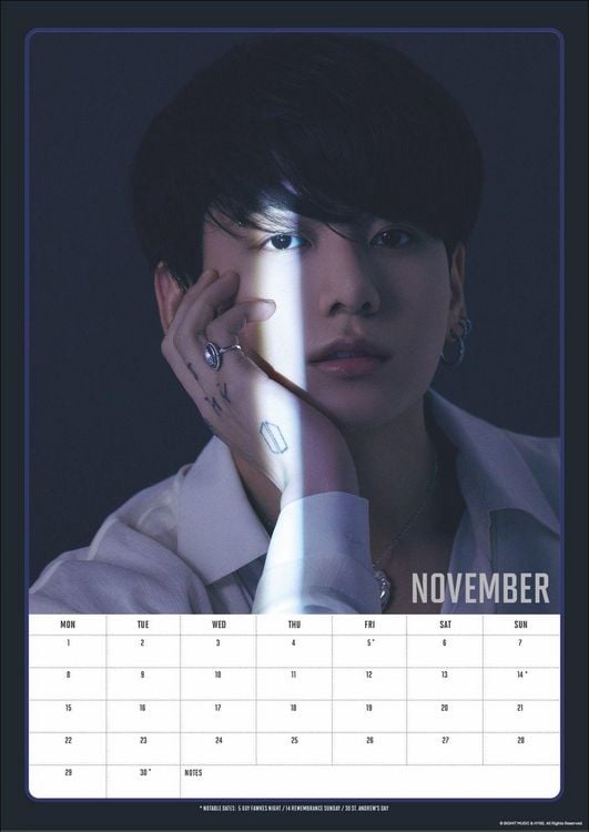 Produktbild: BTS Posterkalender 2027