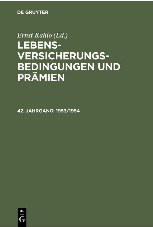 Produktbild: 1953/1954