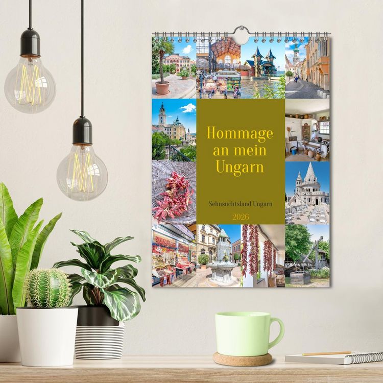Produktbild: Hommage an mein Ungarn (Wandkalender 2026 DIN A4 hoch), CALVENDO Monatskalender