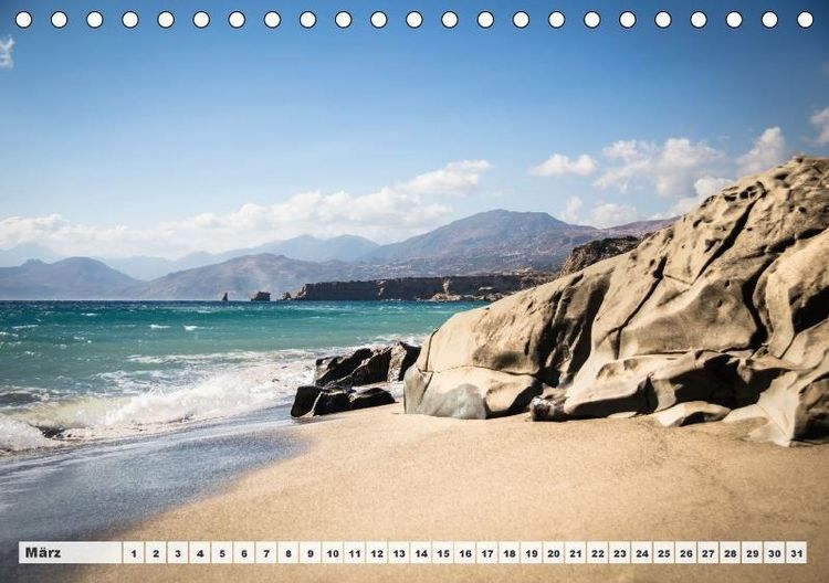 Produktbild: Kreta - Paradies im Mittelmeer (Tischkalender immerw&auml;hrend DIN A5 quer)