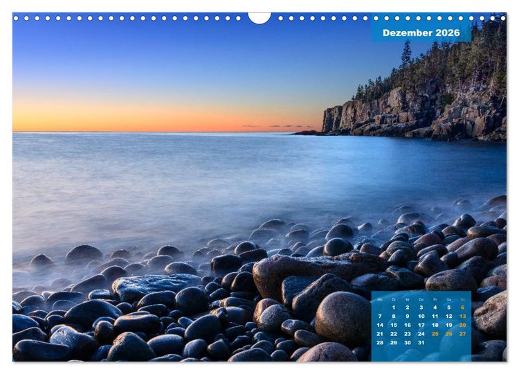 Produktbild: New England - Vielfalt einer Region (Wandkalender 2026 DIN A3 quer), CALVENDO Monatskalender
