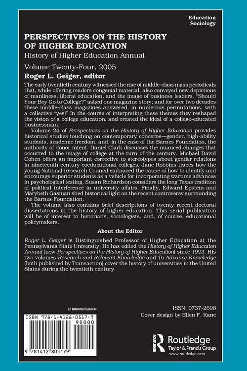 Produktbild: Perspectives on the History of Higher Education