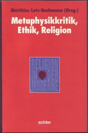 Produktbild: Metaphysikkritik, Ethik, Religion