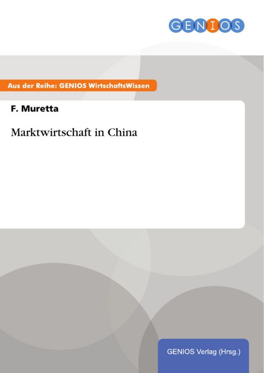 Produktbild: Marktwirtschaft in China