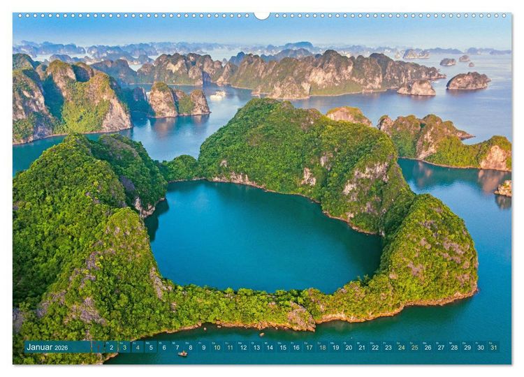 Produktbild: Einzigartige Naturkostbarkeiten aus Asien (hochwertiger Premium Wandkalender 2026 DIN A2 quer), Kunstdruck in Hochglanz