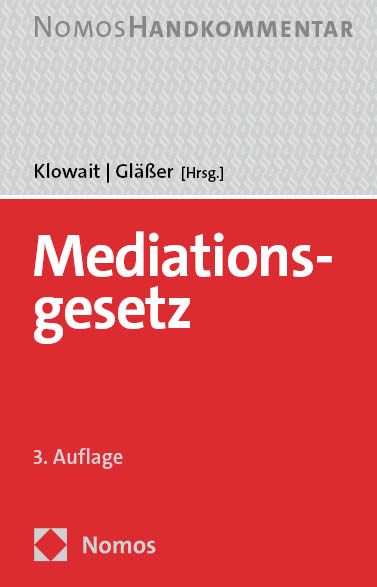 Produktbild: Mediationsgesetz