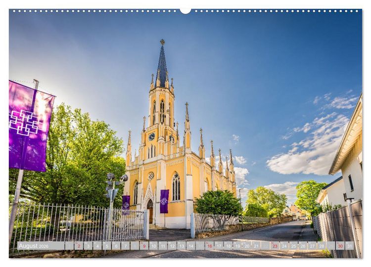 Produktbild: Kulturlandschaft Rheingau (hochwertiger Premium Wandkalender 2026 DIN A2 quer), Kunstdruck in Hochglanz