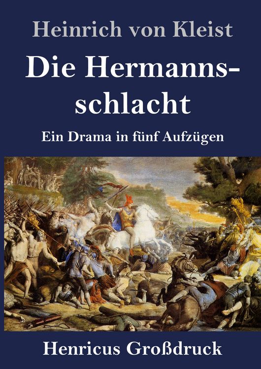 Produktbild: Die Hermannsschlacht (Gro&szlig;druck)