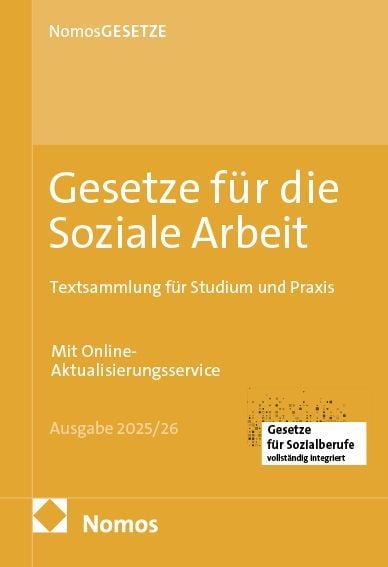 Produktbild: Gesetze f&uuml;r die Soziale Arbeit