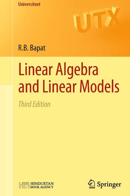 Produktbild: Linear Algebra and Linear Models