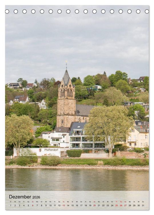 Produktbild: Koblenz Impressionen (Tischkalender 2026 DIN A5 hoch), CALVENDO Monatskalender