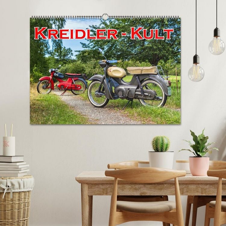 Produktbild: Kreidler-Kult (Wandkalender 2027 DIN A2 quer), CALVENDO Monatskalender