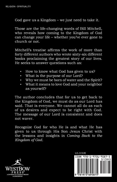 Produktbild: Coming Back to the Kingdom of God