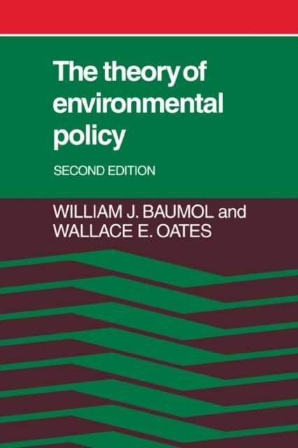 Produktbild: Theory of Environmental Policy