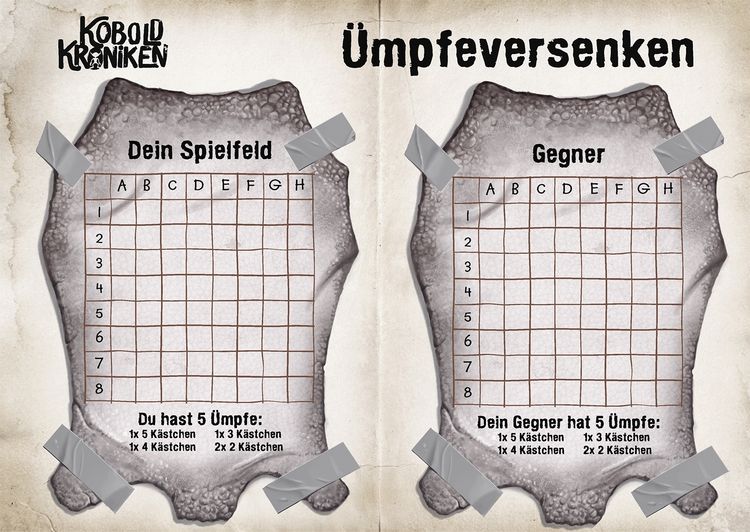 Produktbild: KoboldKroniken. Koboldiger Spielblock