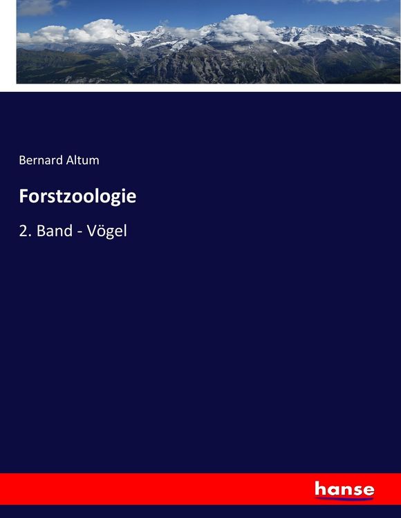 Produktbild: Forstzoologie