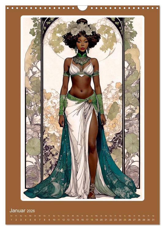 Produktbild: Illustrationskunst der Belle &Eacute;poque (Wandkalender 2026 DIN A3 hoch), CALVENDO Monatskalender