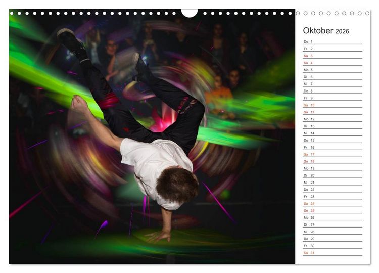 Produktbild: Break Dance B-boys & B-girls (Wandkalender 2026 DIN A3 quer), CALVENDO Monatskalender