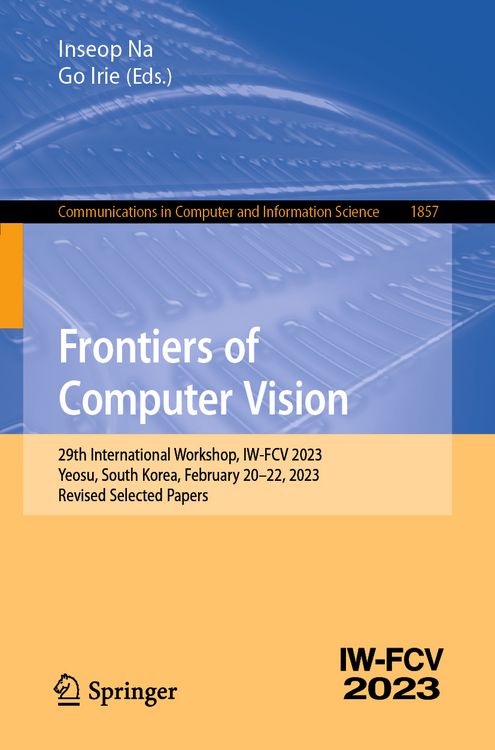 Produktbild: Frontiers of Computer Vision