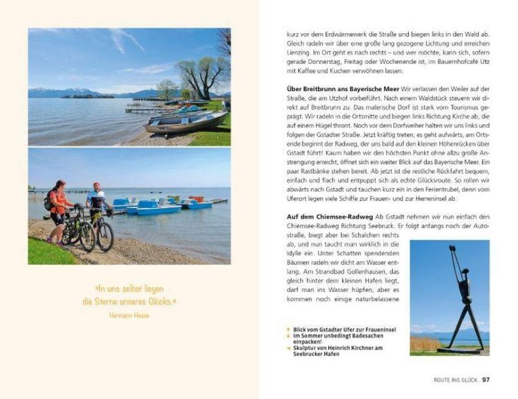Produktbild: Radel dich gl&uuml;cklich &ndash; Chiemgau