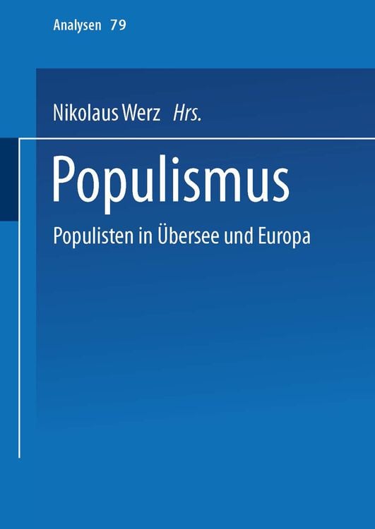Produktbild: Populismus