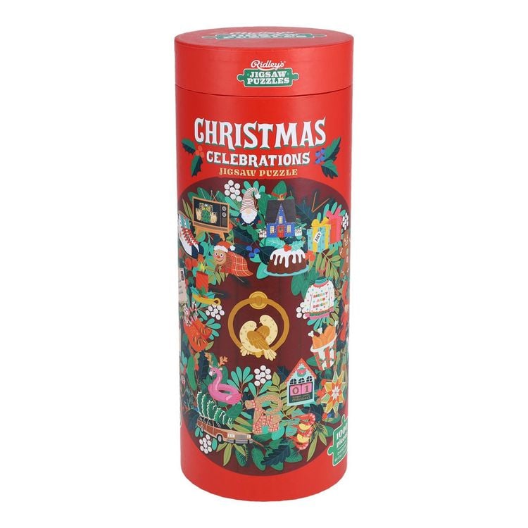 Produktbild: Christmas Celebrations 1000-Piece Jigsaw Puzzle