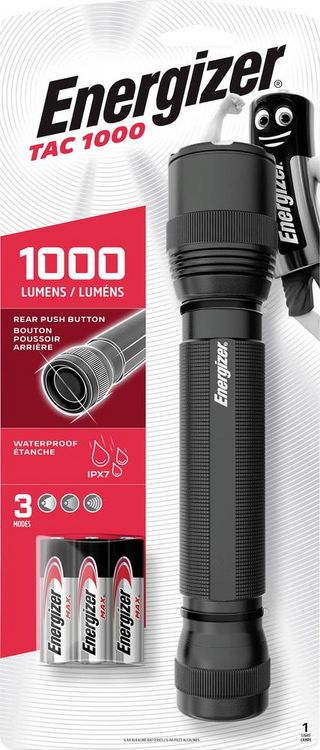 Produktbild: Energizer Tactical Performance E301699200 LED Taschenlampe batteriebetrieben 1000 lm 15 h 540 g