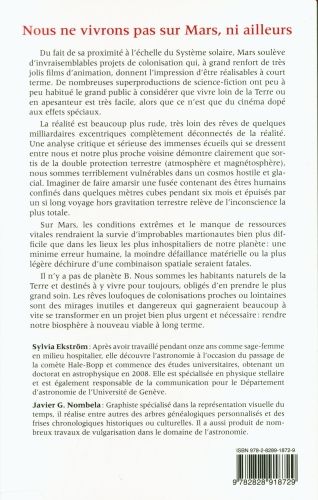 Produktbild: Nous ne vivrons jamais sur Mars, ni ailleurs