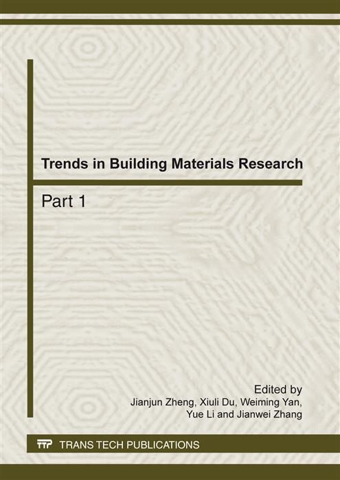 Produktbild: Trends in Building Materials Research