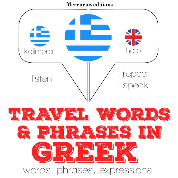 Produktbild: Travel words and phrases in Greek