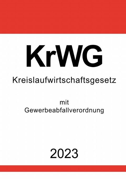 Produktbild: Kreislaufwirtschaftsgesetz (KrWG) 2023