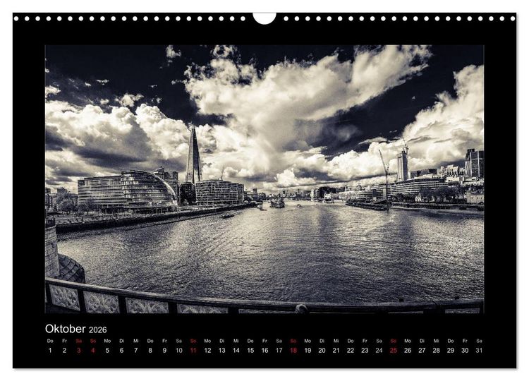 Produktbild: London-Bilder (Wandkalender 2026 DIN A3 quer), CALVENDO Monatskalender