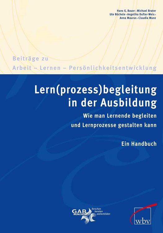 Produktbild: Lern(prozess)begleitung in der Ausbildung