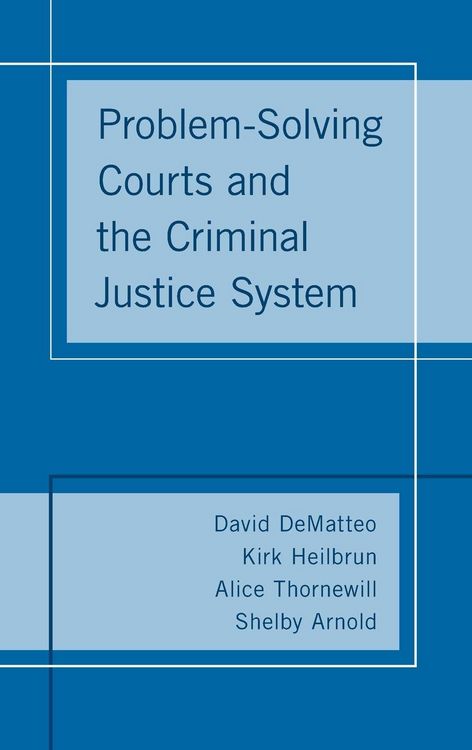 Produktbild: Problem-Solving Courts and the Criminal Justice System