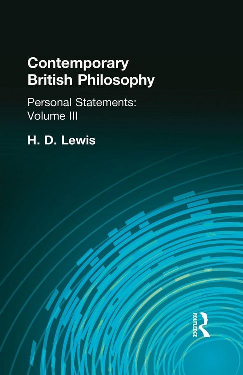 Produktbild: Contemporary British Philosophy