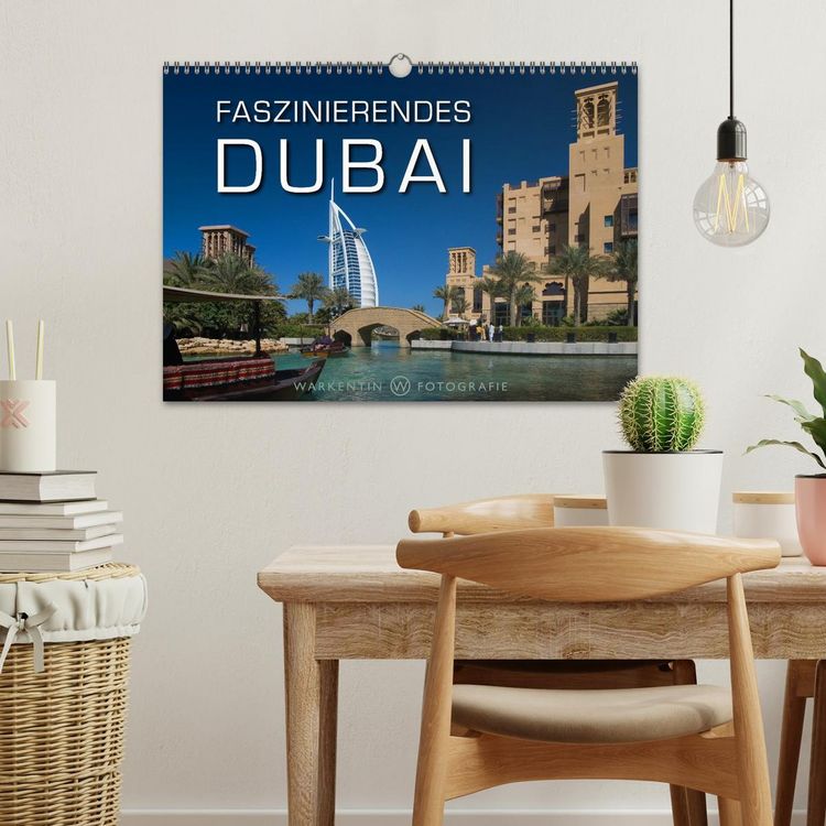 Produktbild: Faszinierendes Dubai (Wandkalender 2026 DIN A3 quer), CALVENDO Monatskalender