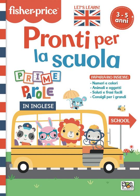 Produktbild: Pronti per la scuola. Prime parole in inglese. Fisher Price