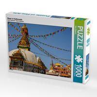 Produktbild: CALVENDO Puzzle Stupa in Kathmandu | 1000 Teile Lege-Gr&ouml;&szlig;e 64x48cm Foto-Puzzle f&uuml;r gl&uuml;ckliche Stunden