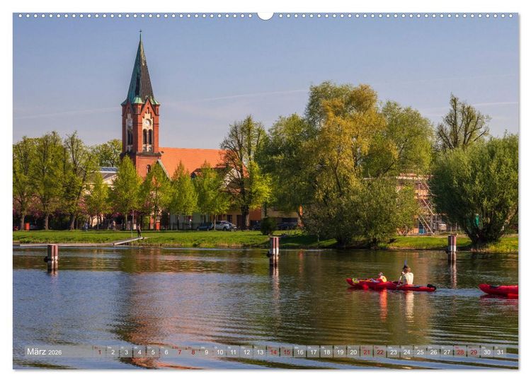 Produktbild: Werder - ein Kleinod an der Havel (hochwertiger Premium Wandkalender 2026 DIN A2 quer), Kunstdruck in Hochglanz