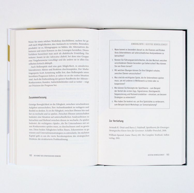 Produktbild: Die Kunst des strategischen Denkens