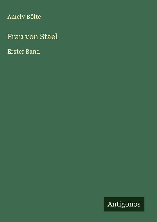 Produktbild: Frau von Stael