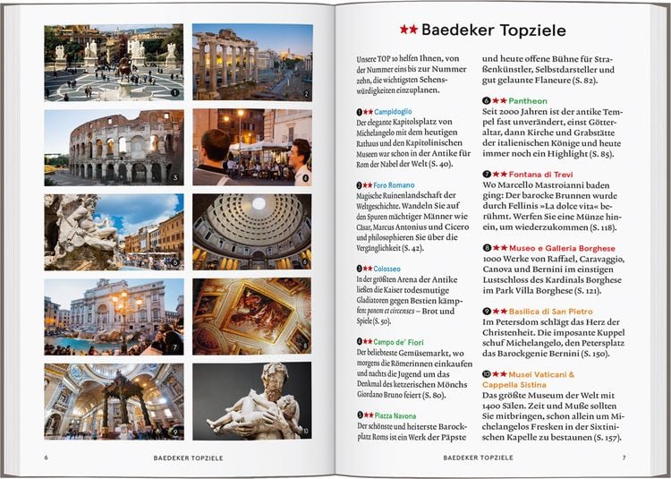 Produktbild: Baedeker SMART Reisef&uuml;hrer Rom