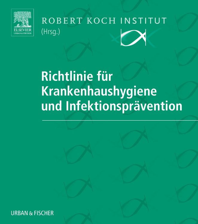 Produktbild: Richtlinie f&uuml;r Krankenhaushygiene und Infektionspr&auml;vention