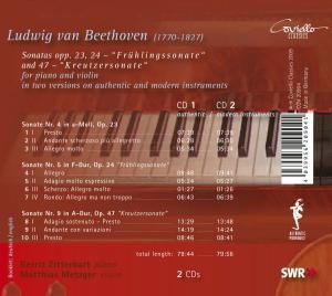 Produktbild: Zitterbart, G: Violinsonaten op.23,24,47