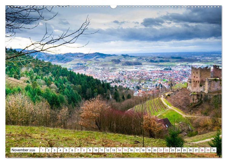 Produktbild: Idyllischer Schwarzwald (Wandkalender 2026 DIN A2 quer), CALVENDO Monatskalender