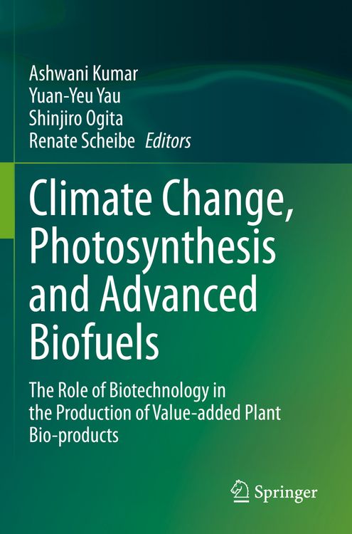 Produktbild: Climate Change, Photosynthesis and Advanced Biofuels