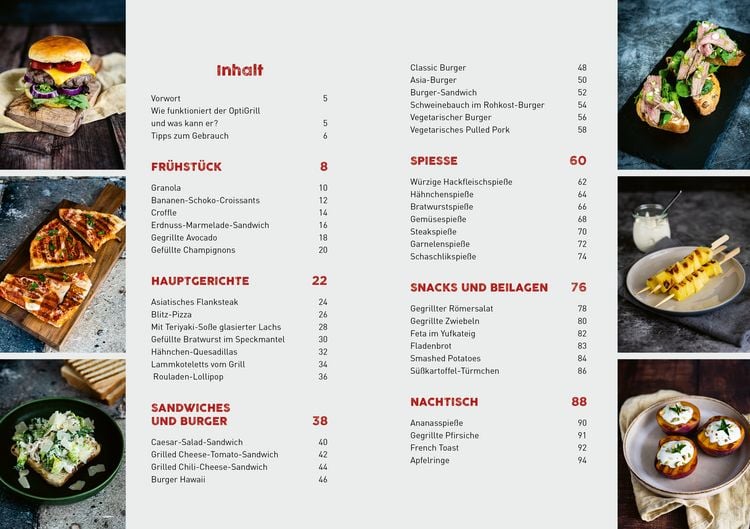 Produktbild: Rezepte f&uuml;r den Optigrill