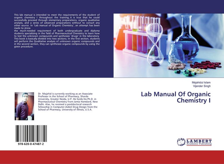 Produktbild: Lab Manual Of Organic Chemistry I