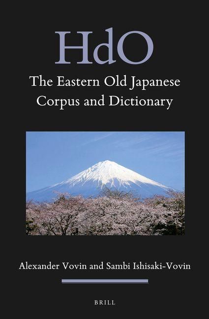 Produktbild: The Eastern Old Japanese Corpus and Dictionary
